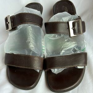 Aerosoles Sunbeam 2.5" Heels Brown with Leather Trim Size 8B